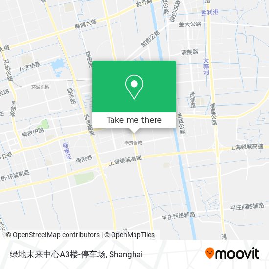 绿地未来中心A3楼-停车场 map