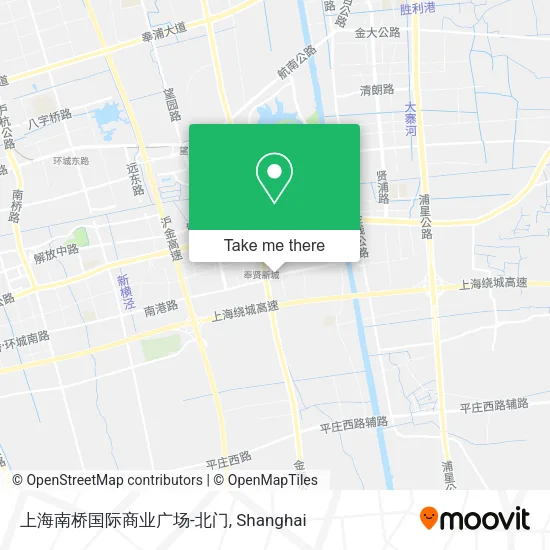 上海南桥国际商业广场-北门 map