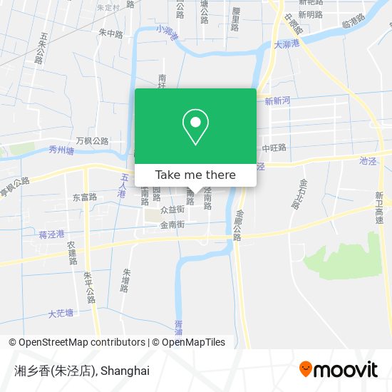 湘乡香(朱泾店) map
