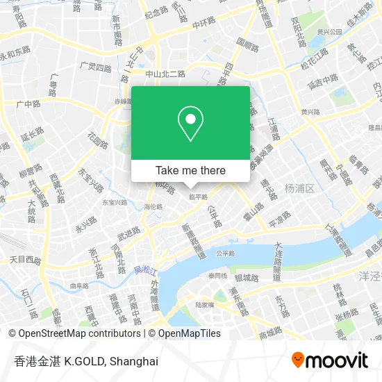 香港金湛 K.GOLD map