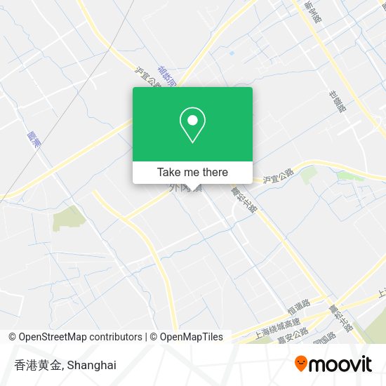 香港黄金 map