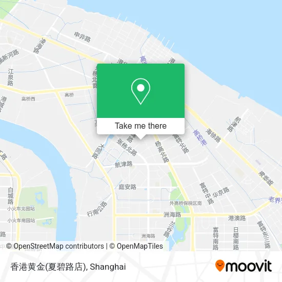 香港黄金(夏碧路店) map