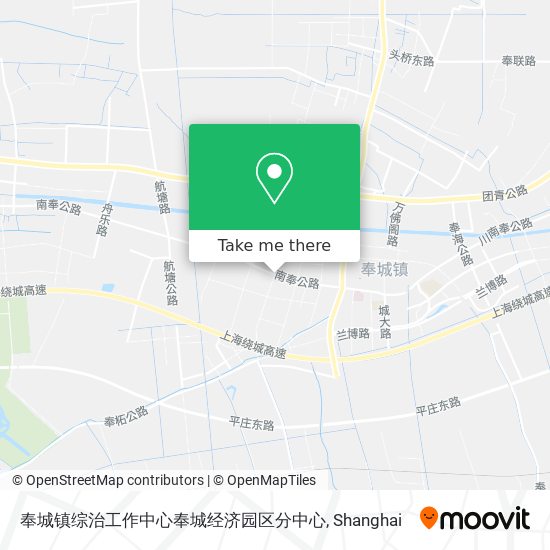 奉城镇综治工作中心奉城经济园区分中心 map
