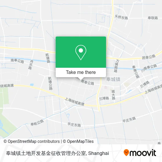 奉城镇土地开发基金征收管理办公室 map