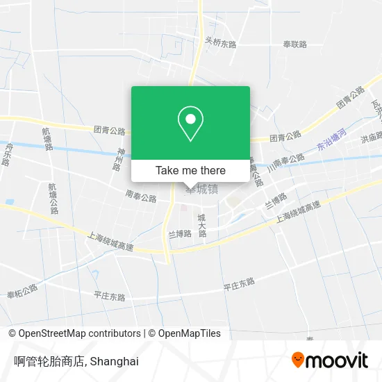 啊管轮胎商店 map
