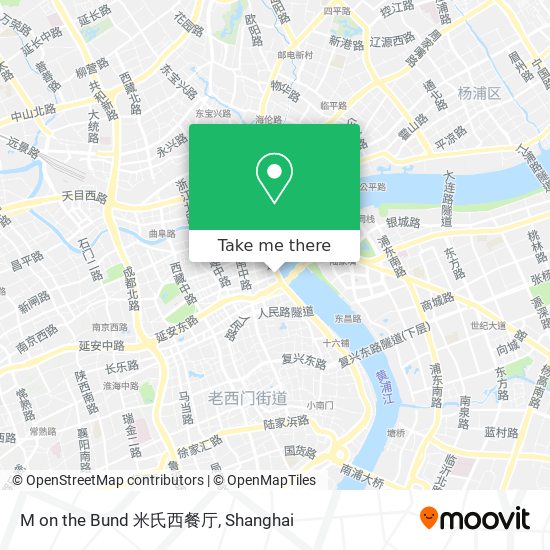 M on the Bund 米氏西餐厅 map