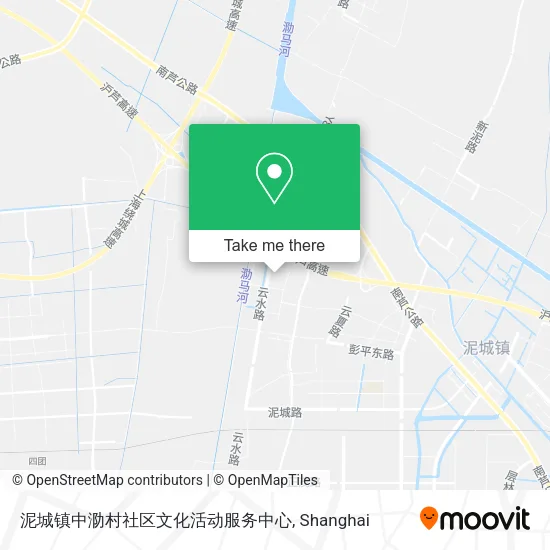 泥城镇中泐村社区文化活动服务中心 map