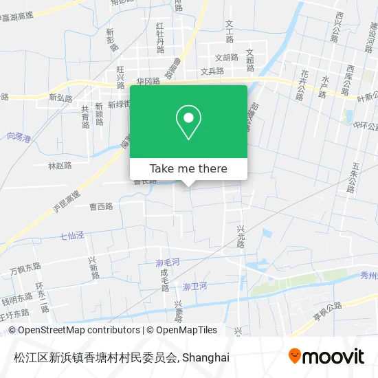 松江区新浜镇香塘村村民委员会 map