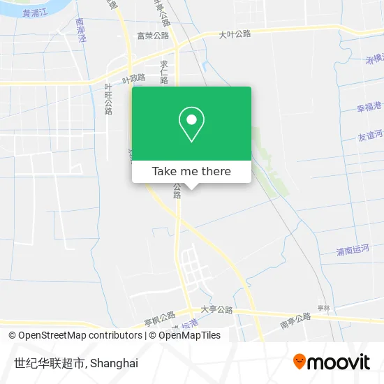 世纪华联超市 map