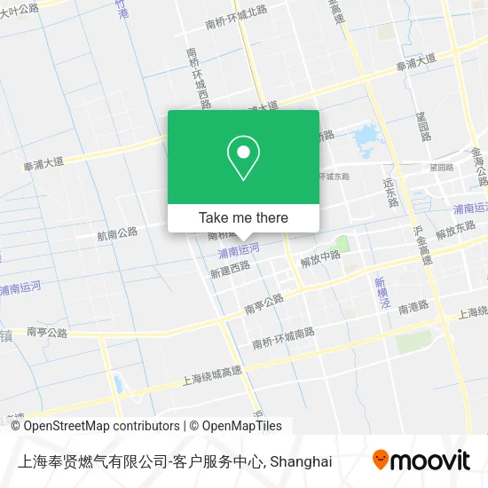 上海奉贤燃气有限公司-客户服务中心 map