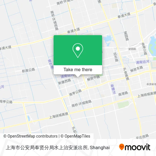 上海市公安局奉贤分局水上治安派出所 map