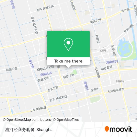 漕河泾商务套餐 map