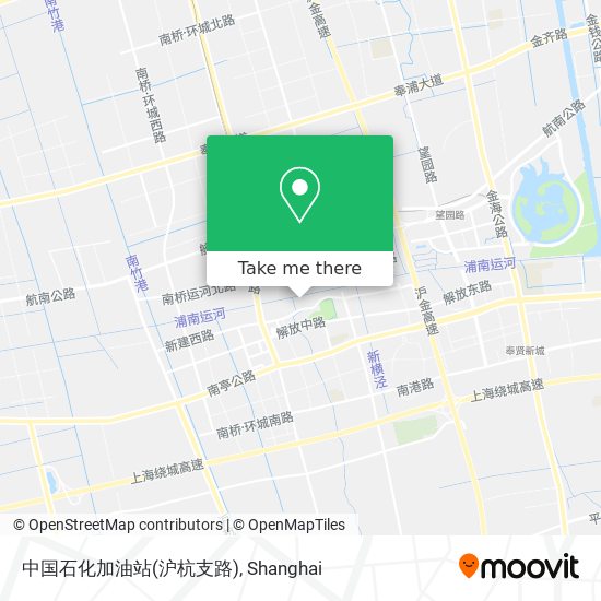 中国石化加油站(沪杭支路) map