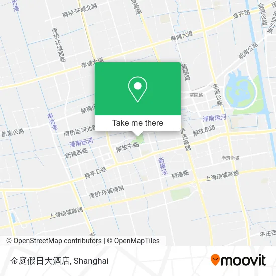 金庭假日大酒店 map