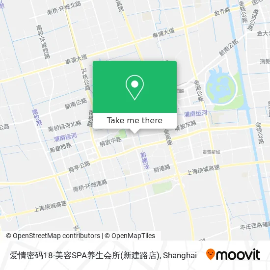 爱情密码18·美容SPA养生会所(新建路店) map