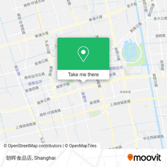 朝晖食品店 map