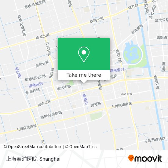上海奉浦医院 map