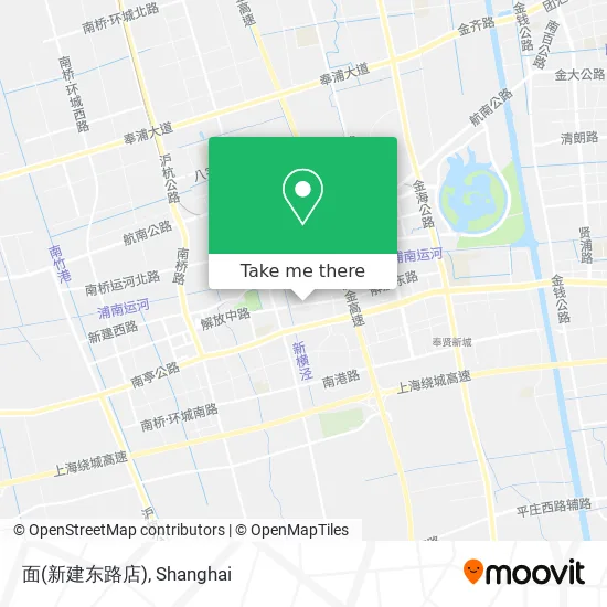 面(新建东路店) map
