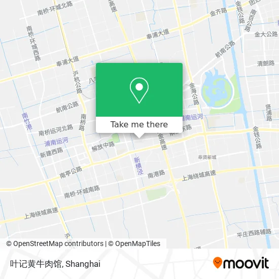 叶记黄牛肉馆 map