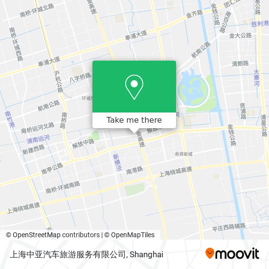 上海中亚汽车旅游服务有限公司 map