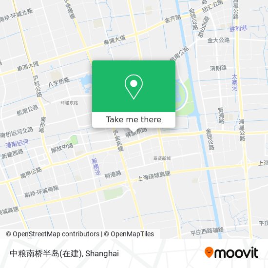 中粮南桥半岛(在建) map