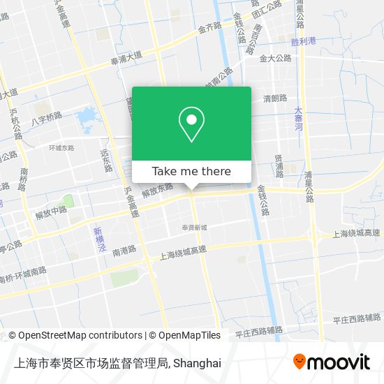 上海市奉贤区市场监督管理局 map