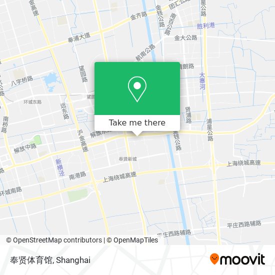 奉贤体育馆 map
