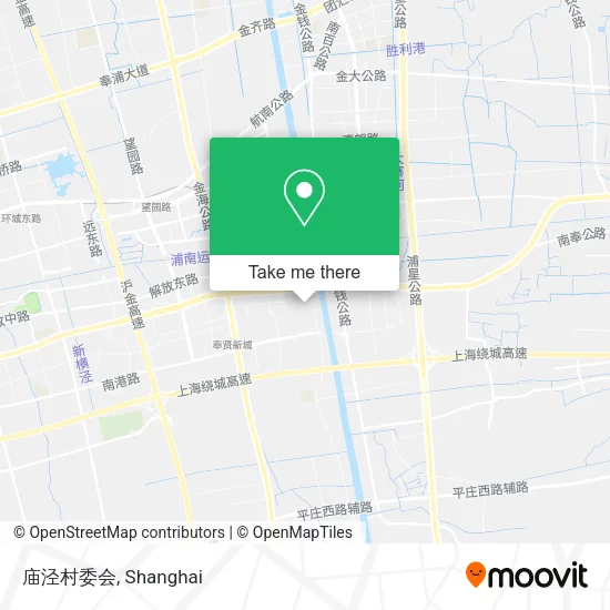 庙泾村委会 map