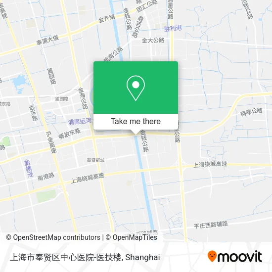 上海市奉贤区中心医院-医技楼 map