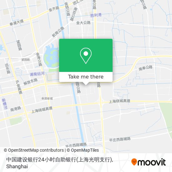中国建设银行24小时自助银行(上海光明支行) map