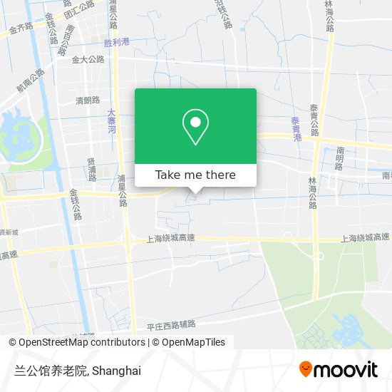 兰公馆养老院 map