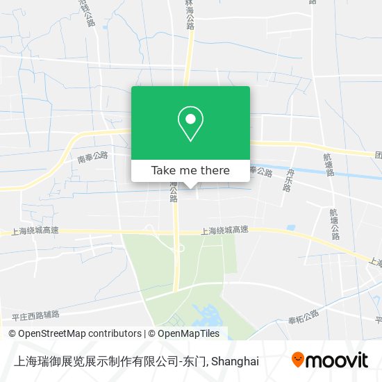 上海瑞御展览展示制作有限公司-东门 map