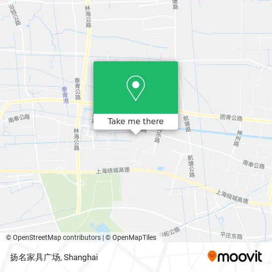 扬名家具广场 map