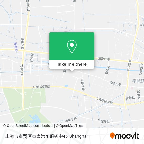 上海市奉贤区奉鑫汽车服务中心 map