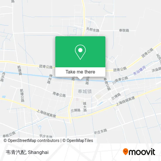 韦青汽配 map