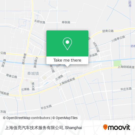 上海值亮汽车技术服务有限公司 map