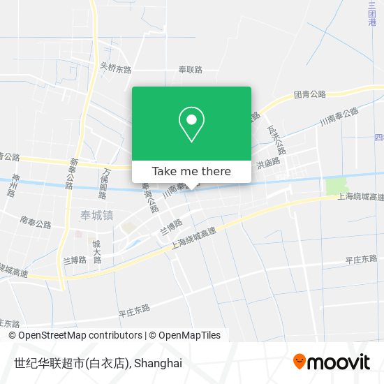 世纪华联超市(白衣店) map