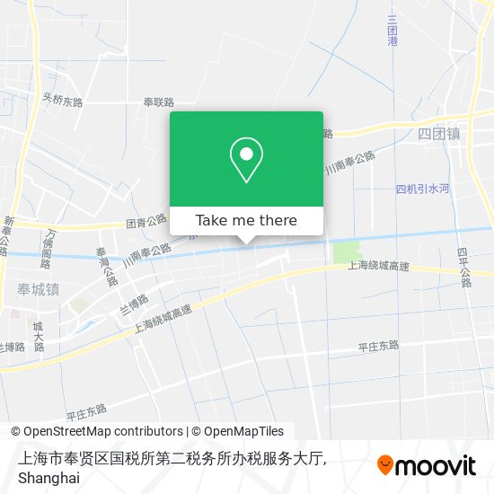 上海市奉贤区国税所第二税务所办税服务大厅 map