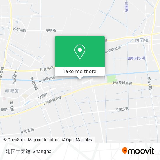 建国土菜馆 map