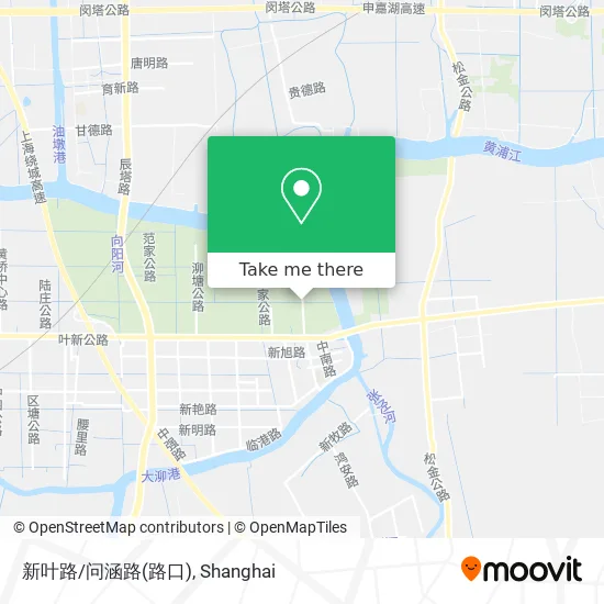 新叶路/问涵路(路口) map