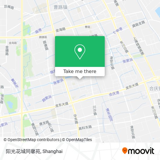 阳光花城同馨苑 map