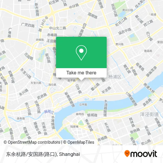 东余杭路/安国路(路口) map