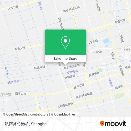 航南路竹港桥 map