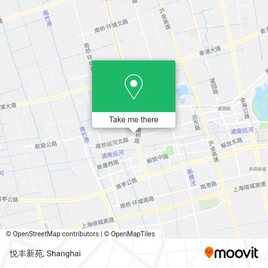悦丰新苑 map