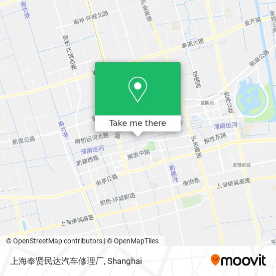 上海奉贤民达汽车修理厂 map