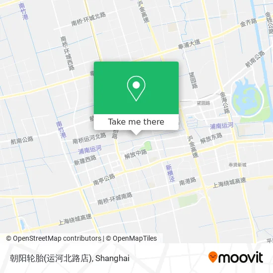 朝阳轮胎(运河北路店) map
