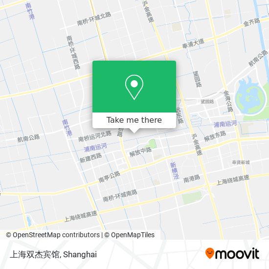 上海双杰宾馆 map