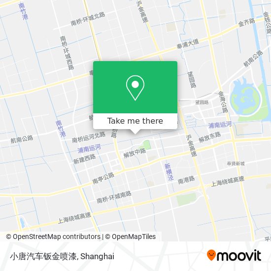 小唐汽车钣金喷漆 map