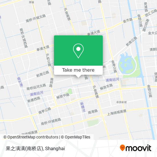 果之满满(南桥店) map