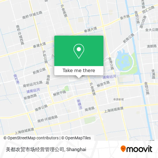 美都农贸市场经营管理公司 map